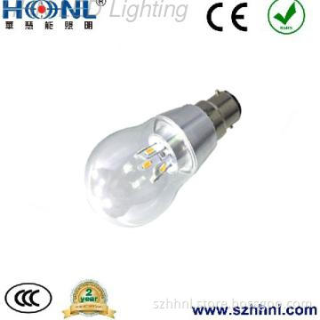 New design 5W LED bulb lamp with clear glass cover
